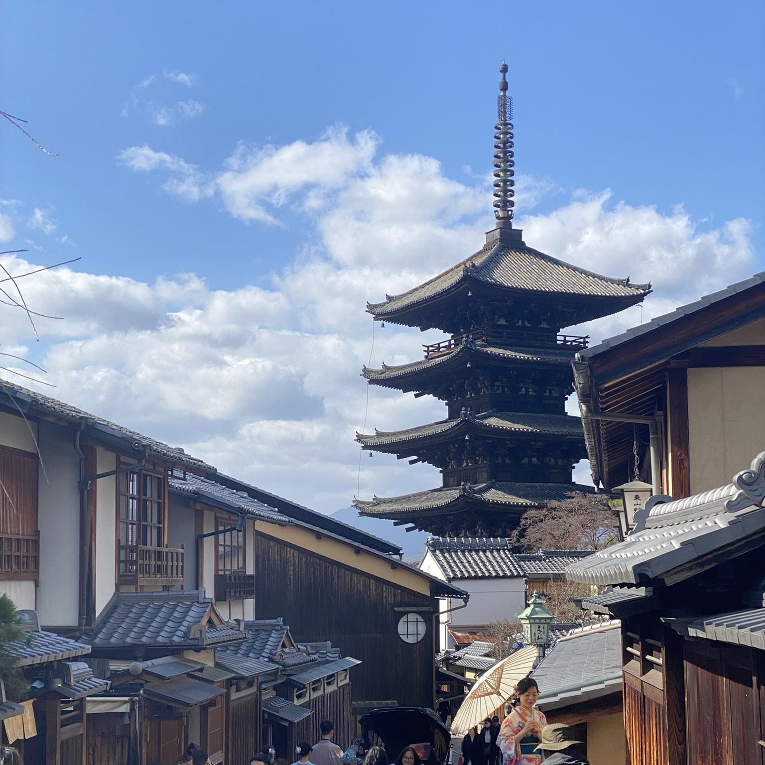 Bild von der Yasaka-Pagode in Kyoto